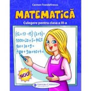 Culegere de matematica pentru clasa III-a - Carmen Trandafirescu